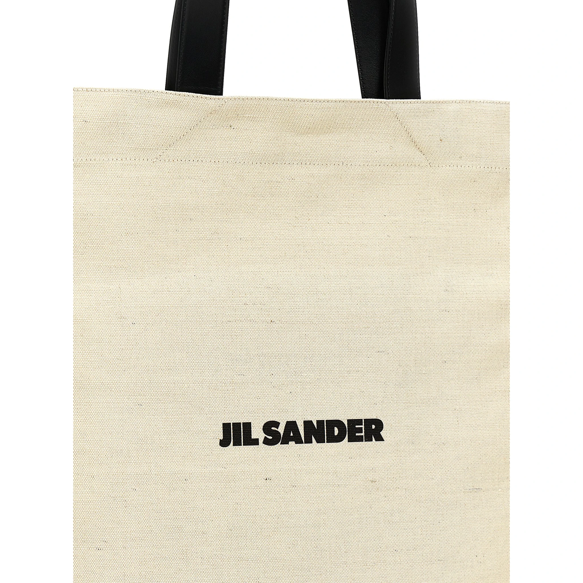 Bicolor Jute Tote Bag