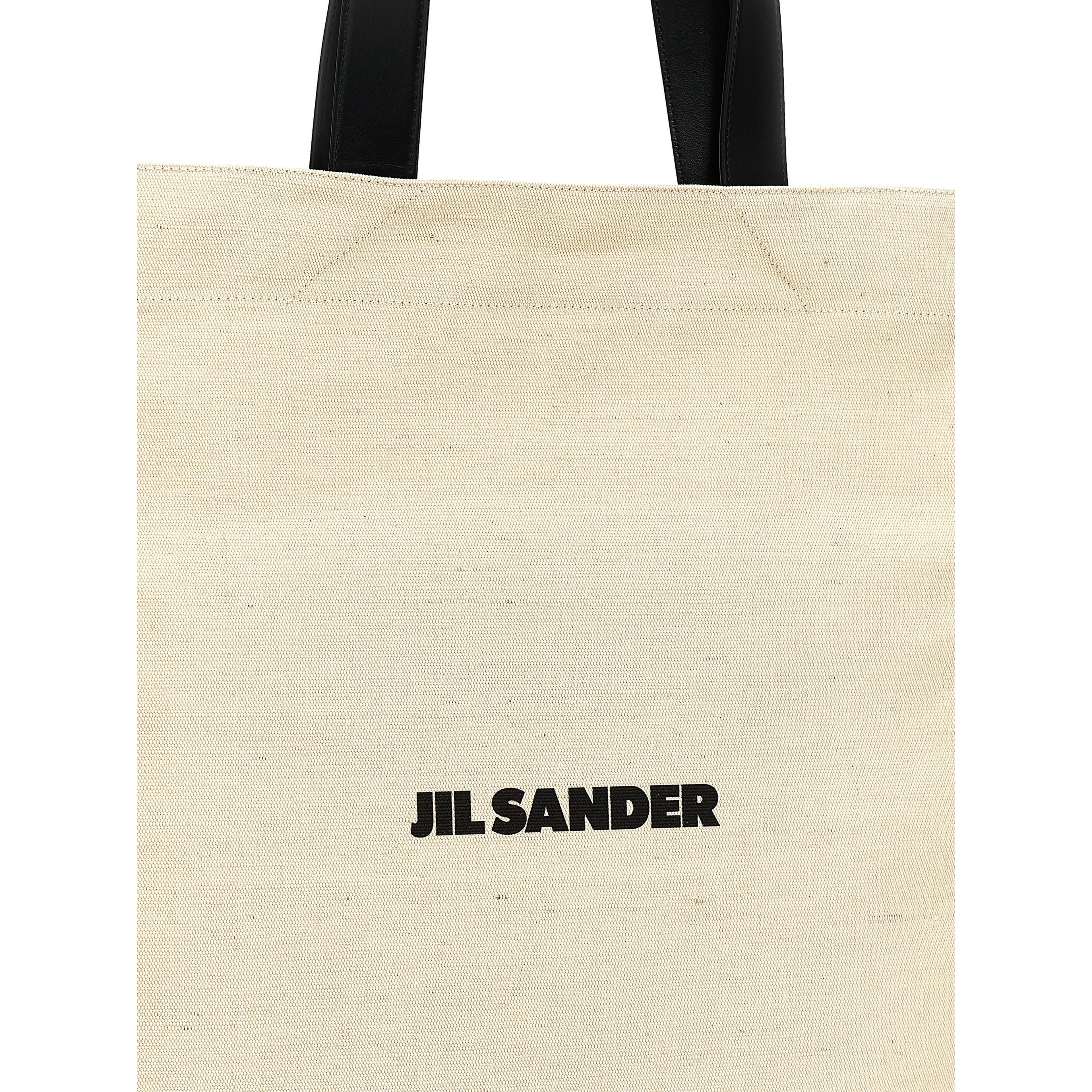 Bicolor Jute Tote Bag