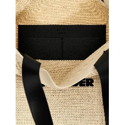 Bicolor Cotton Tote Bag