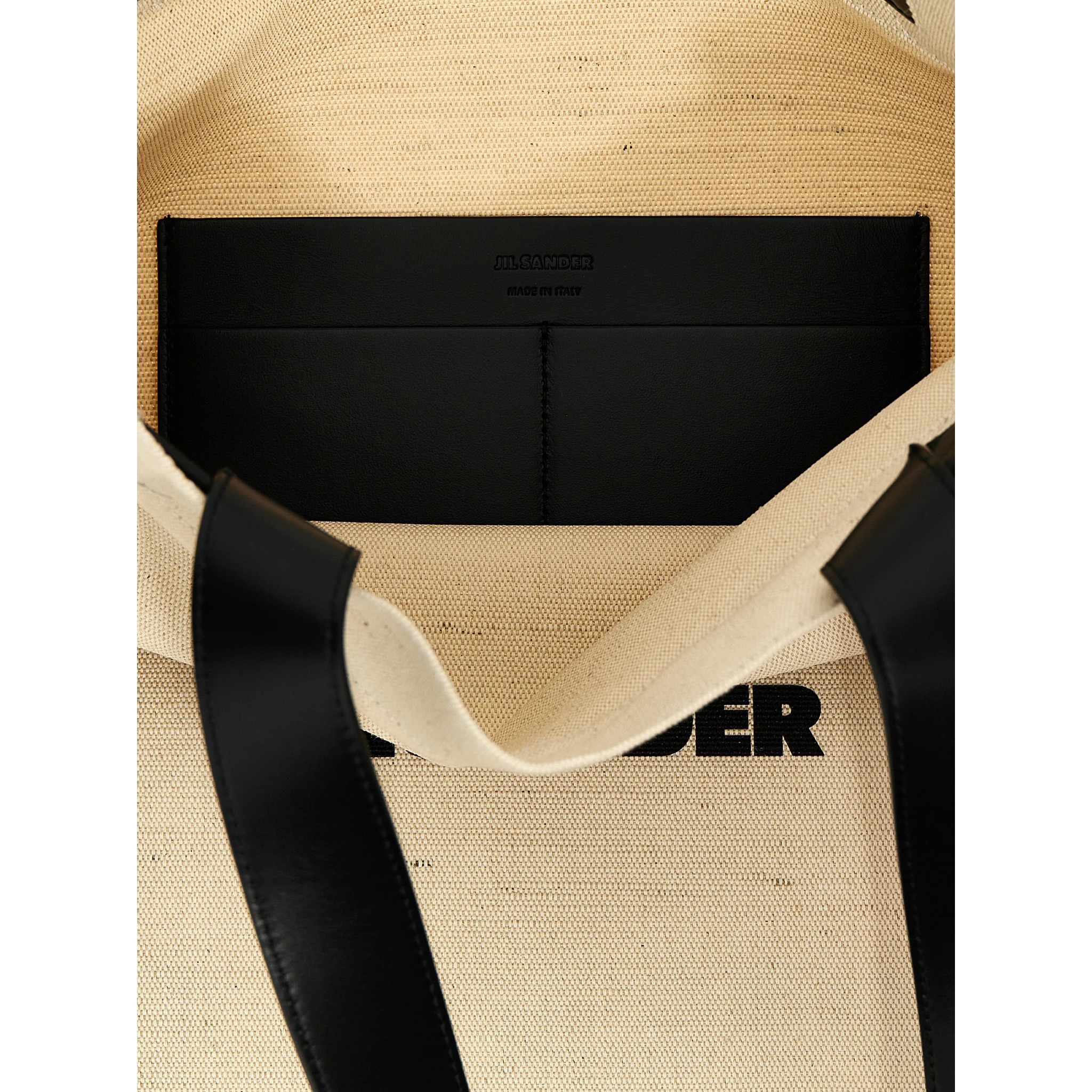 Bicolor Cotton Tote Bag