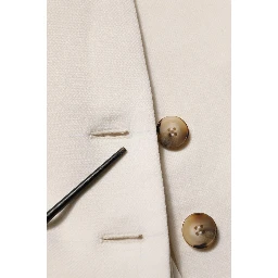 Antwerp White Wool Long Trench Coat Jacket