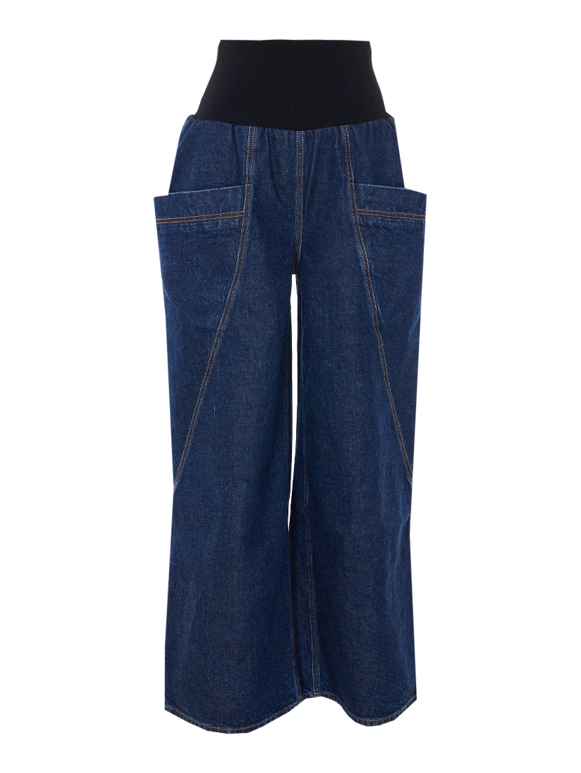 Alaia Trousers Blue