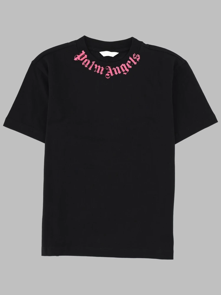 neck logo brushed reg tee s/s girl