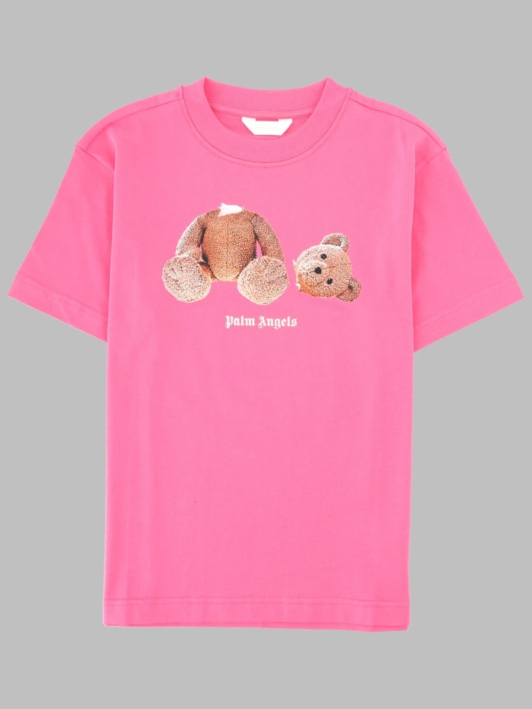 neck logo brushed reg tee s/s girl