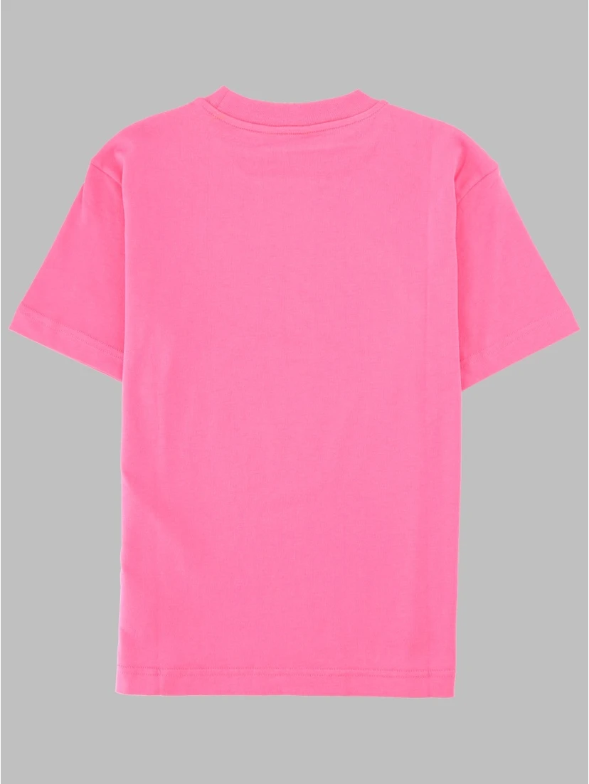 neck logo brushed reg tee s/s girl