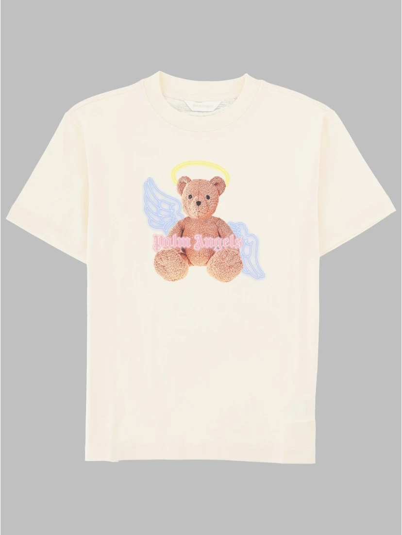 neck logo brushed reg tee s/s girl