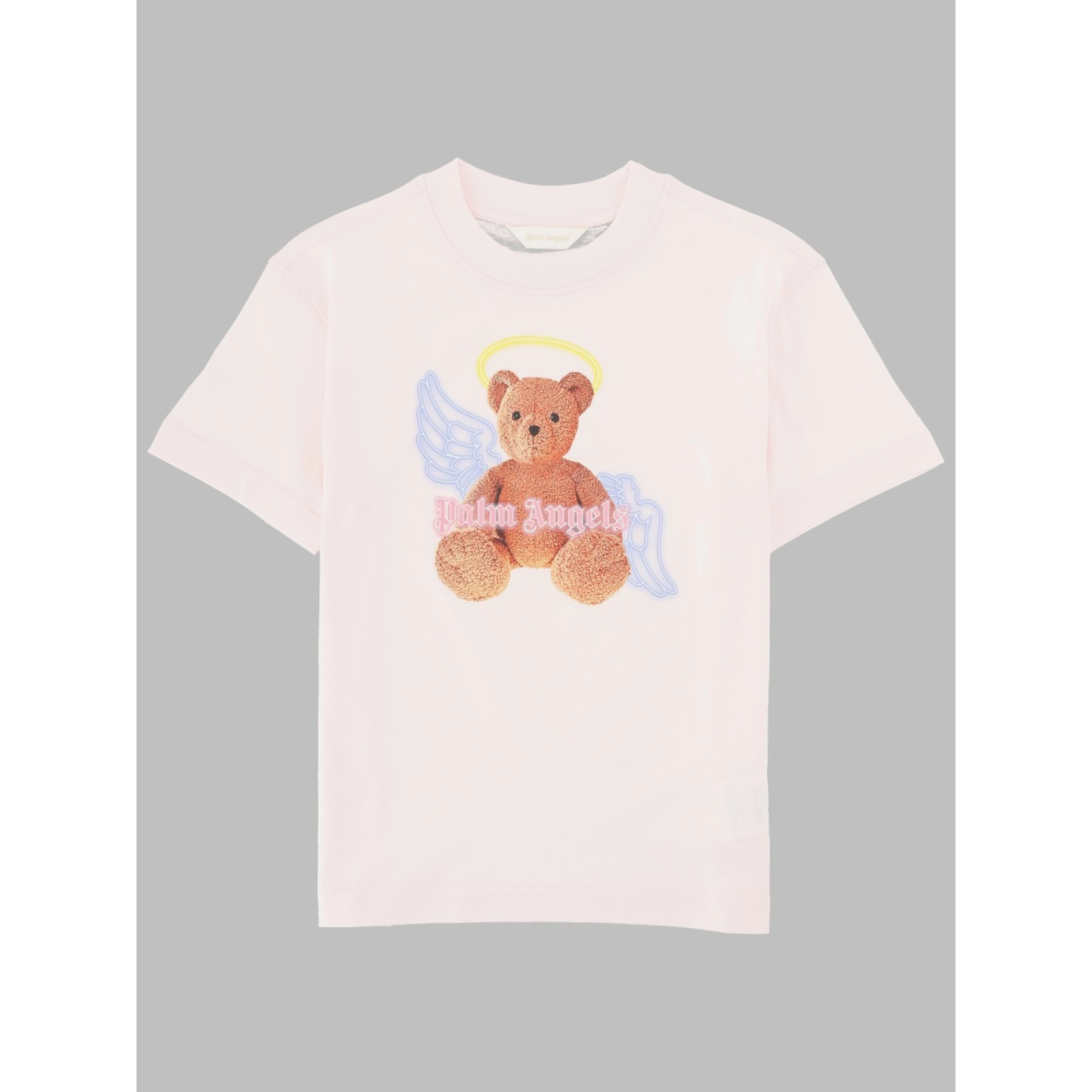 neck logo brushed reg tee s/s girl