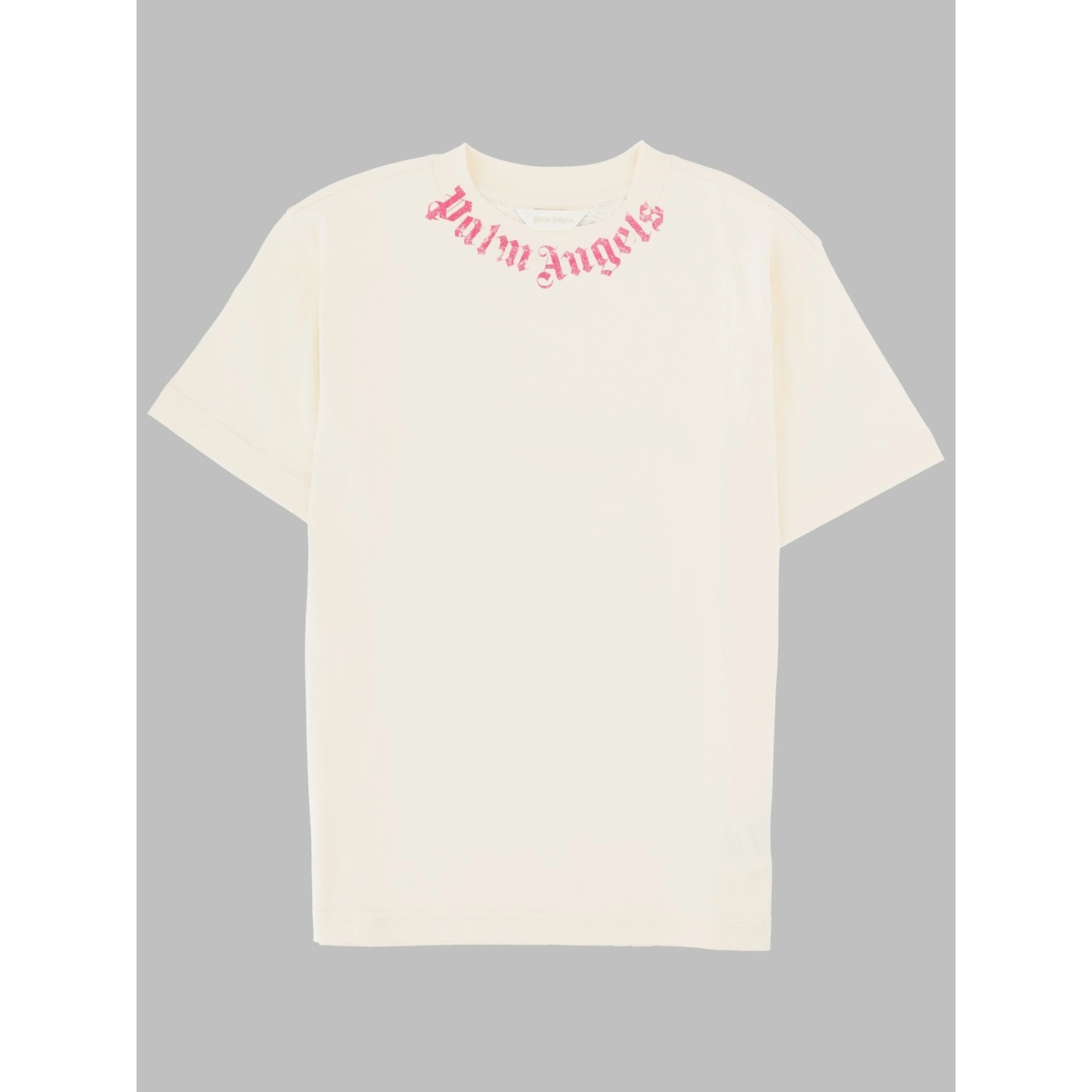 neck logo brushed reg tee s/s girl