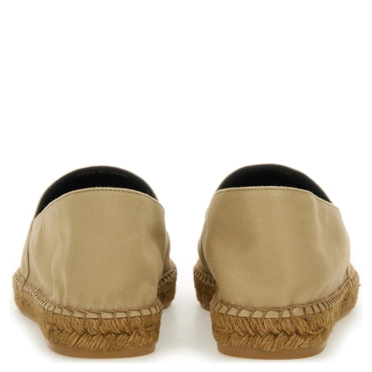 COTTON GABARDINE ESPADRILLE