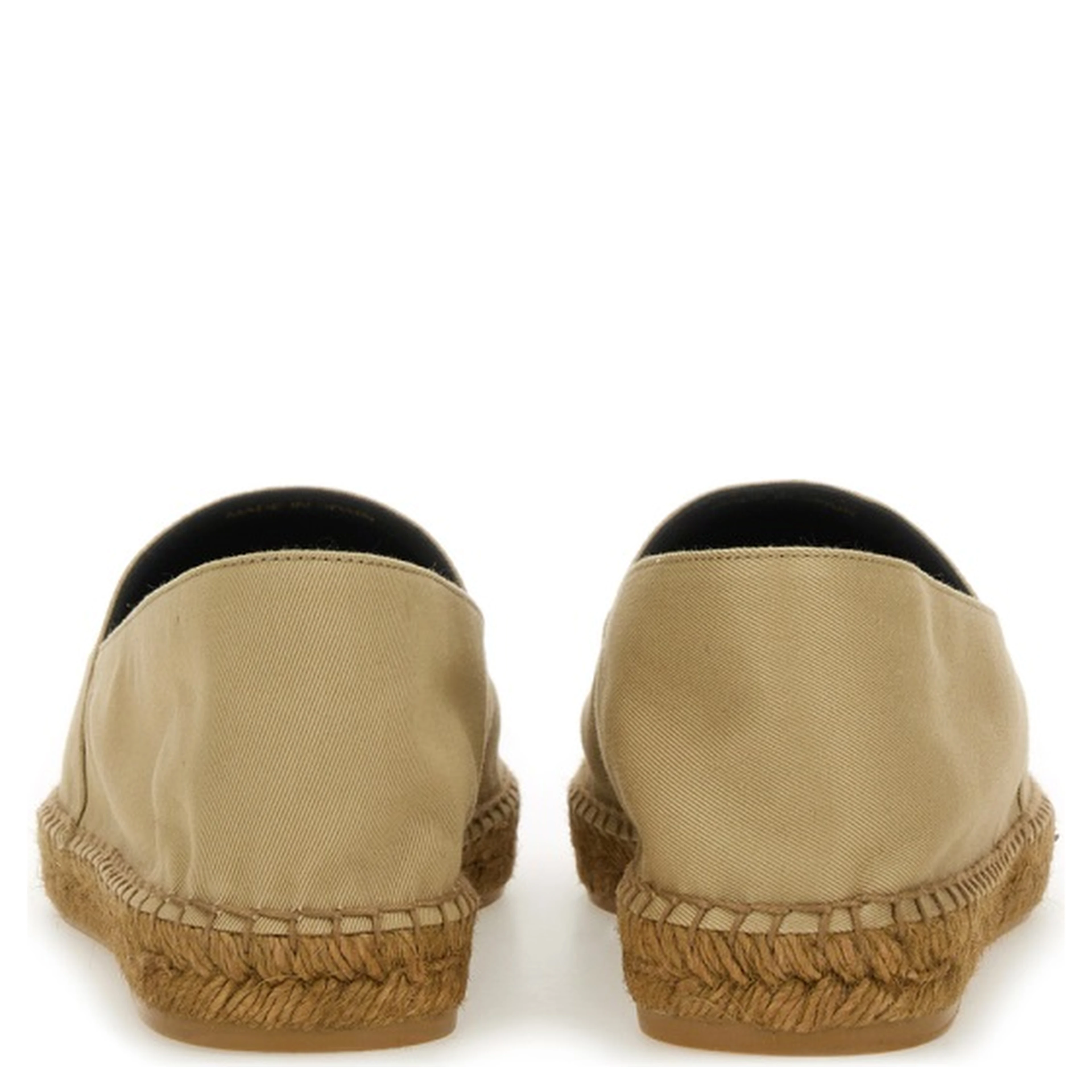 COTTON GABARDINE ESPADRILLE