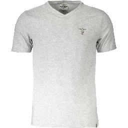 Gray Cotton Men's Undershirt