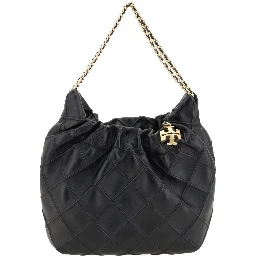 Black Calf Leather Bos Taurus Handbag