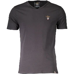 Black Cotton Men's Shirt