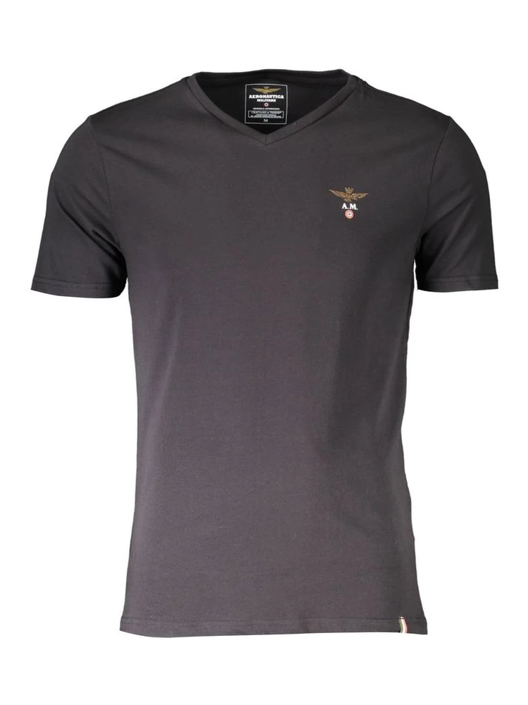 Black Cotton Men's Shirt