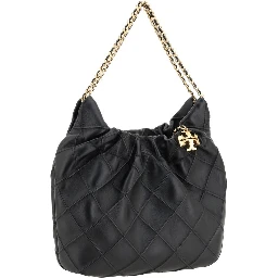 Black Calf Leather Bos Taurus Handbag