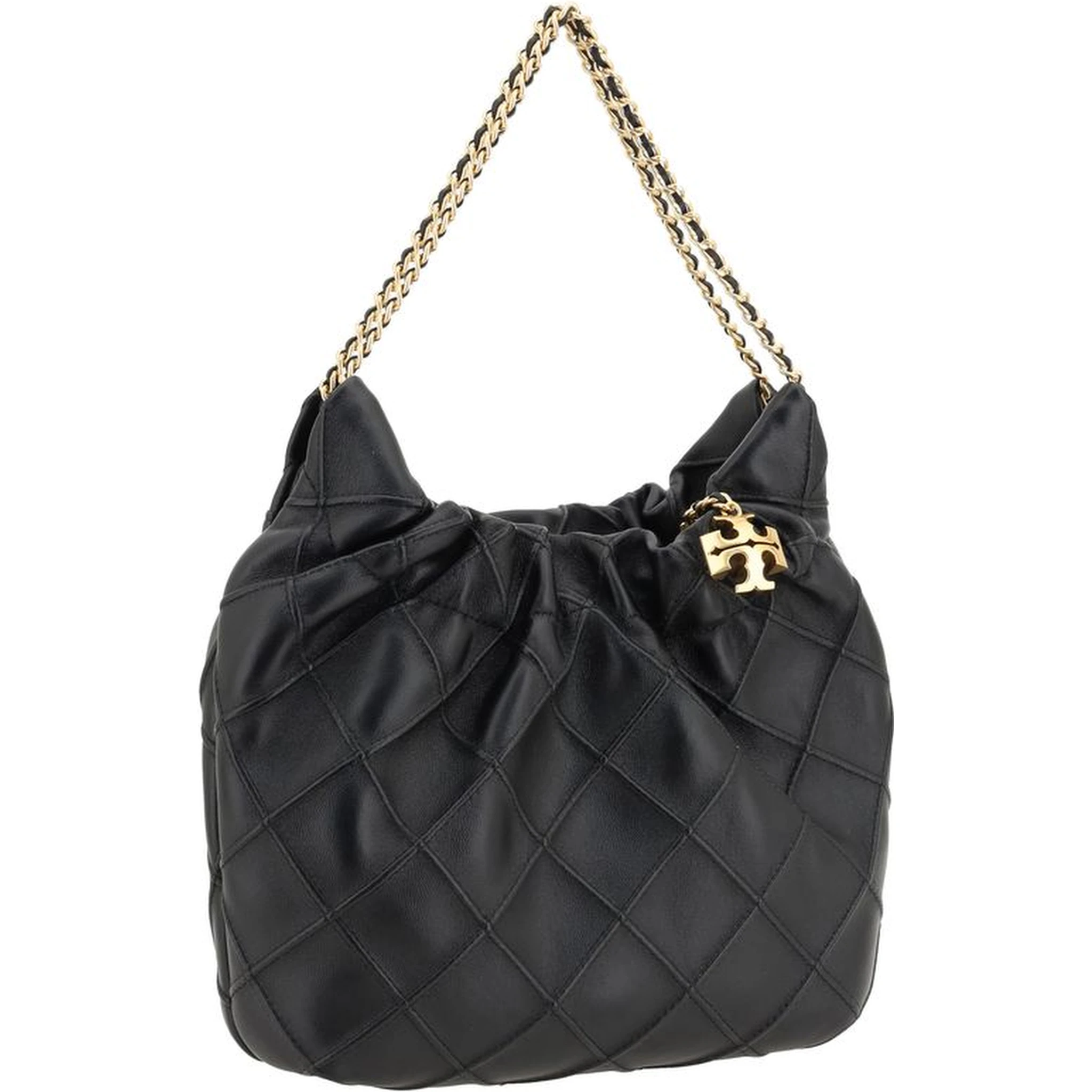 Black Calf Leather Bos Taurus Handbag