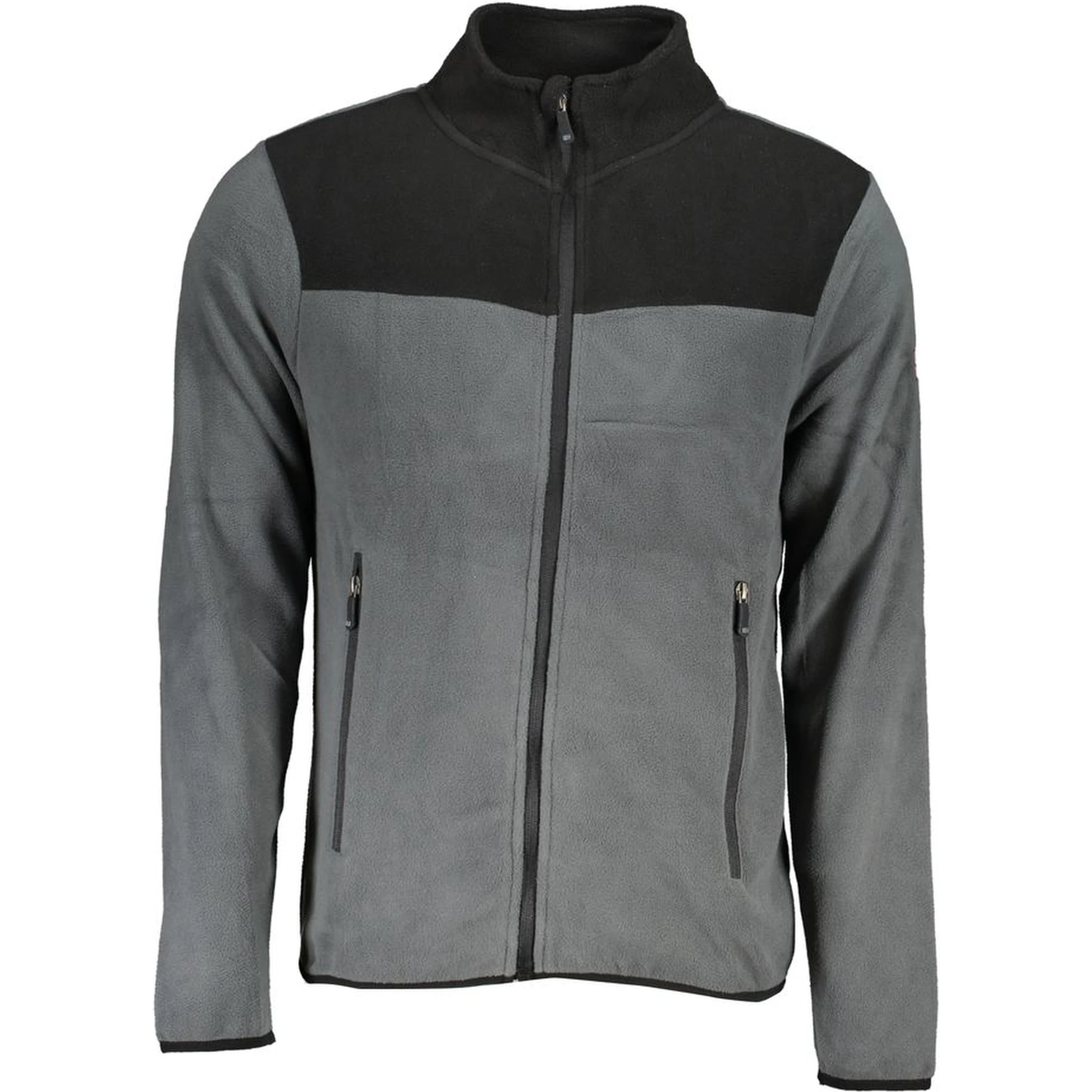 Gray Polyester Men's Sweatshirt