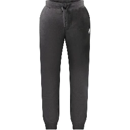 Black Cotton Men's Trouser