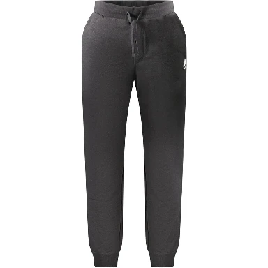 Black Cotton Men's Trouser