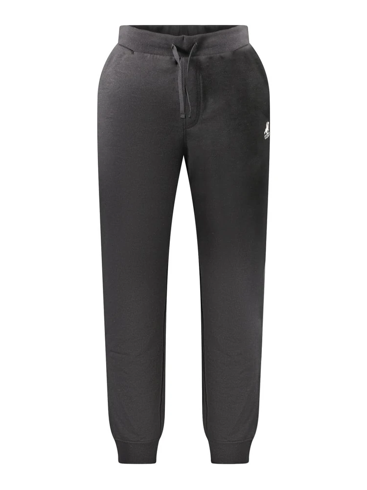 Black Cotton Men's Trouser