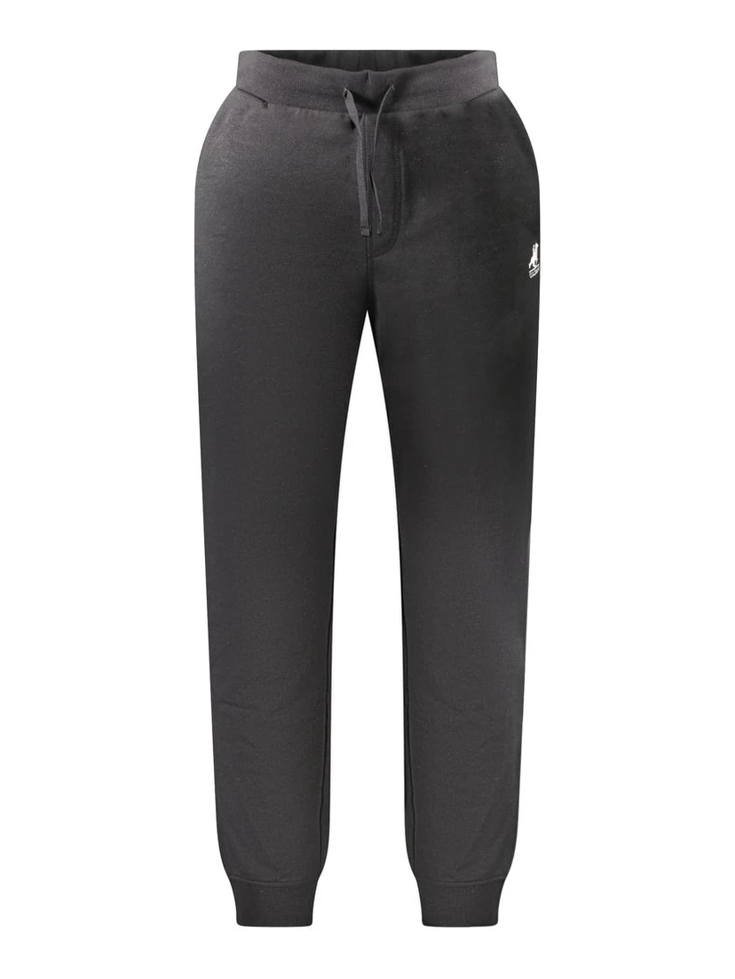 Black Cotton Men's Trouser