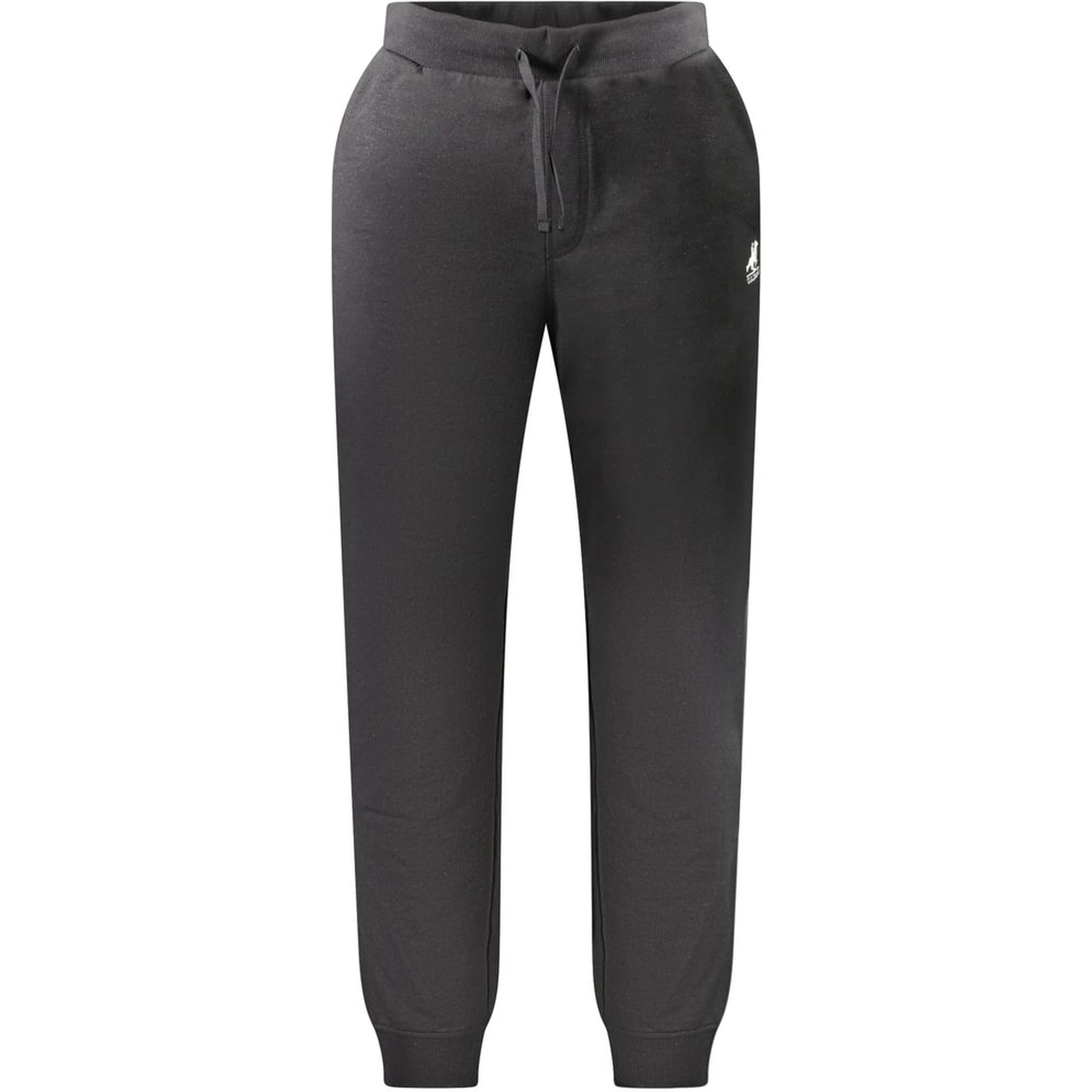 Black Cotton Men's Trouser