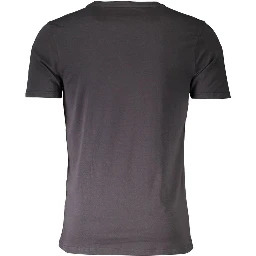 Black Cotton Men's Shirt