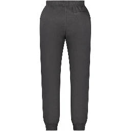 Black Cotton Men's Trouser