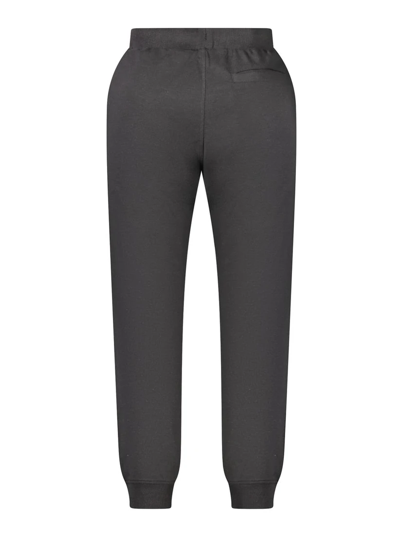 Black Cotton Men's Trouser