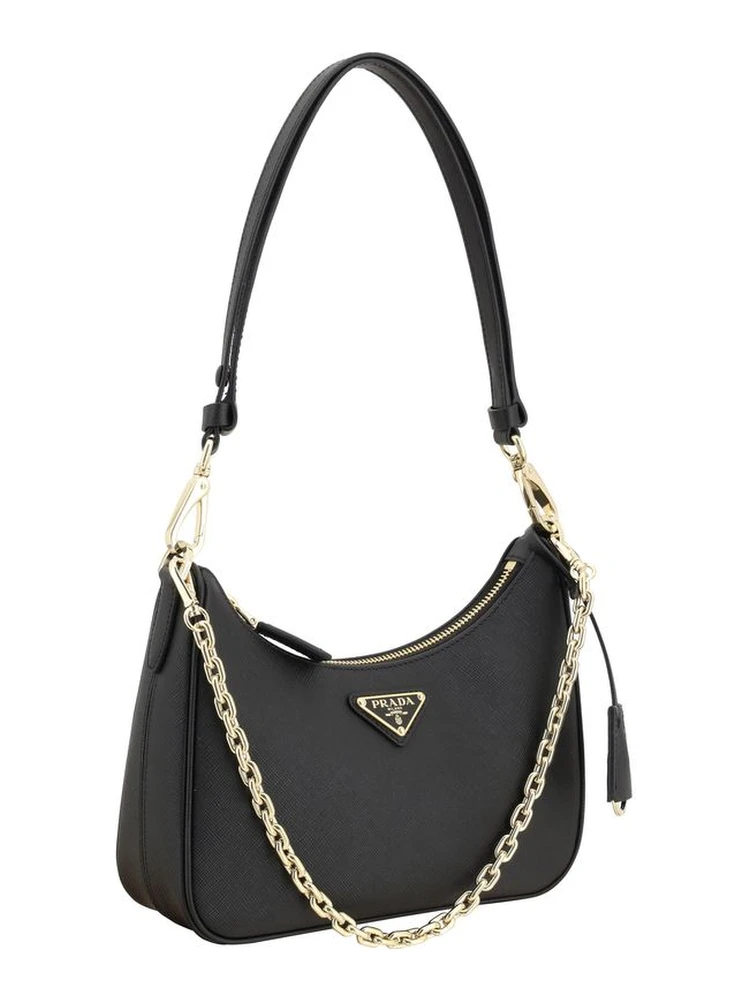 Black Calf Leather Bos Taurus Shoulder Bag alternative