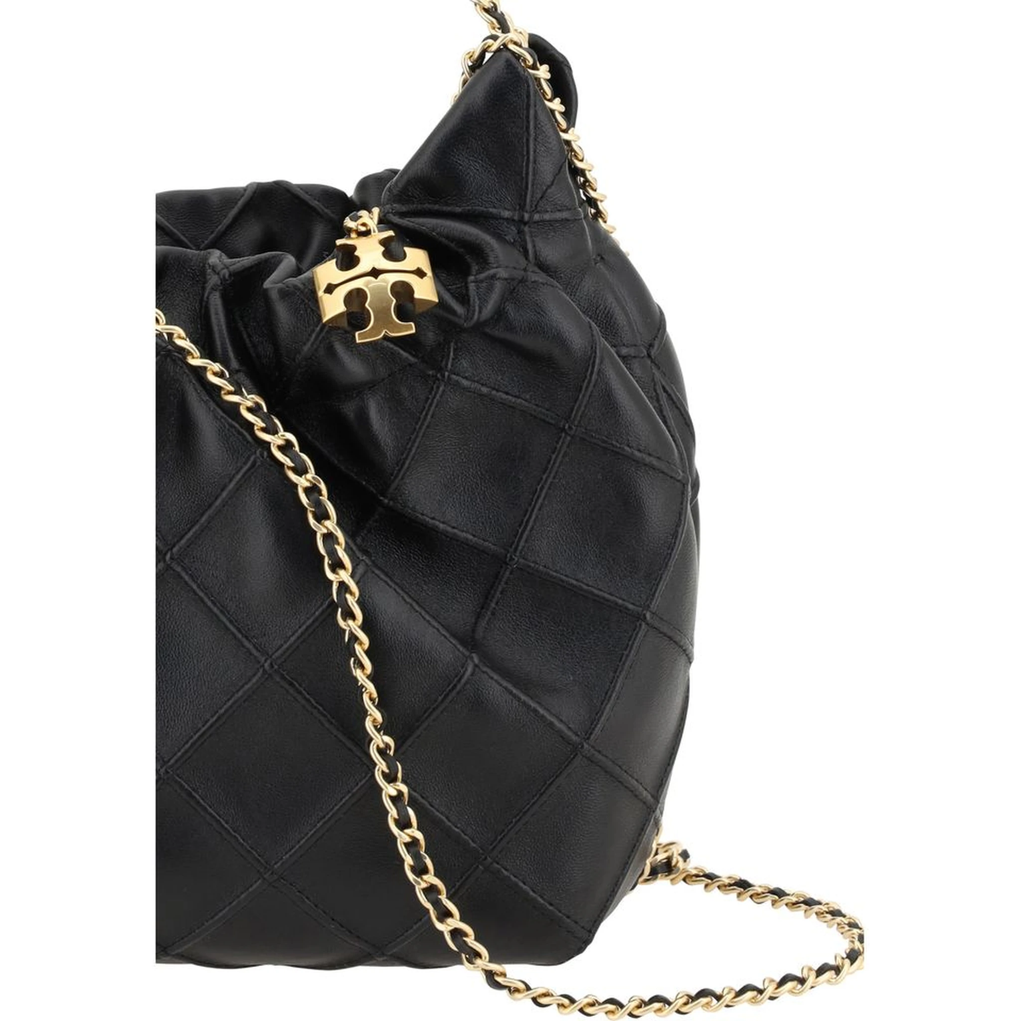 Black Calf Leather Bos Taurus Handbag