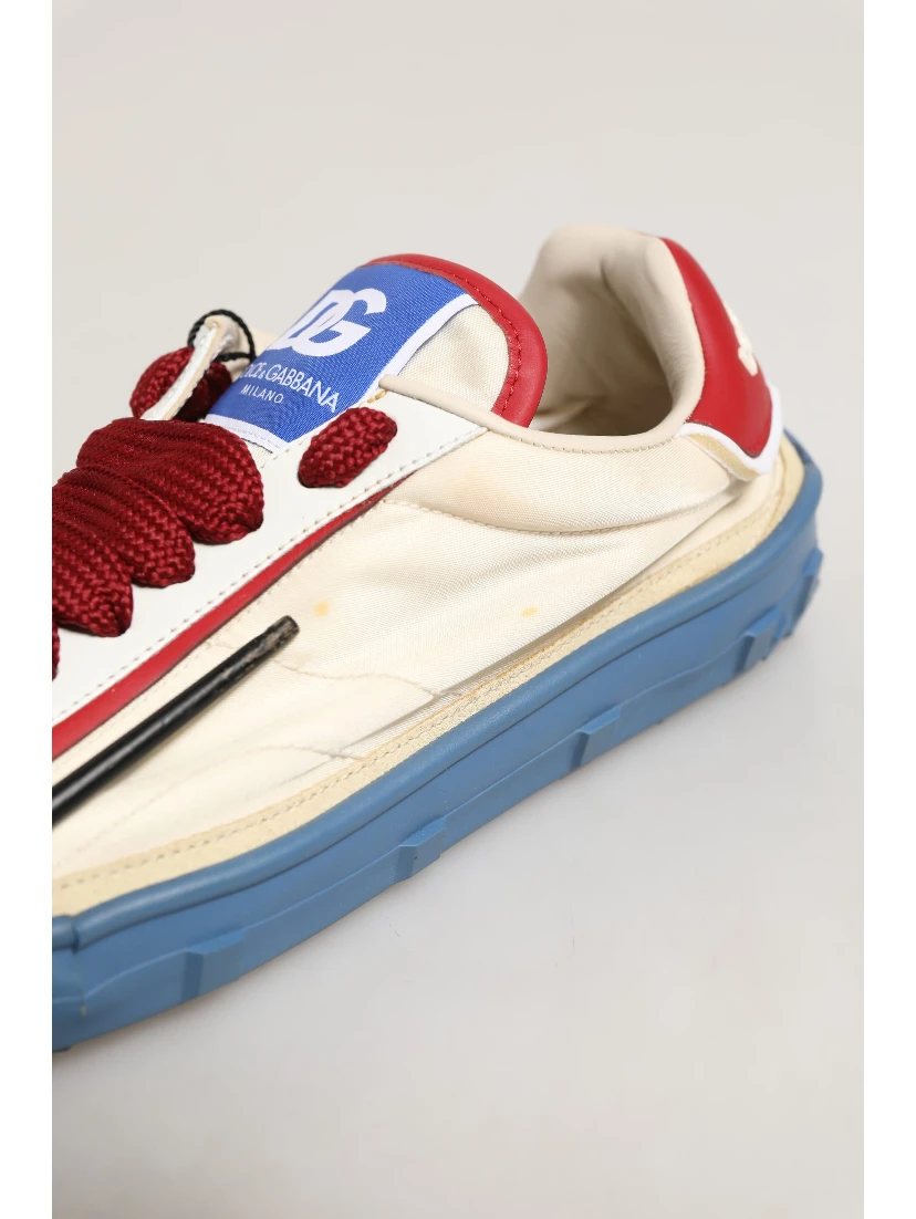 Multicolor Old Runner Lace Up Sneakers Shoes