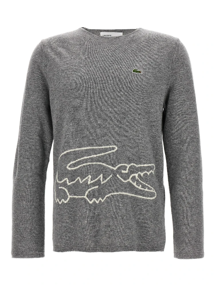 Gray Wool Cardigan