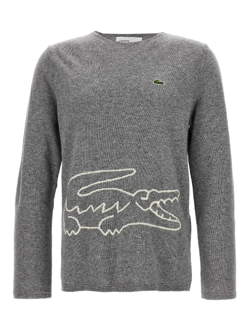 Gray Wool Cardigan