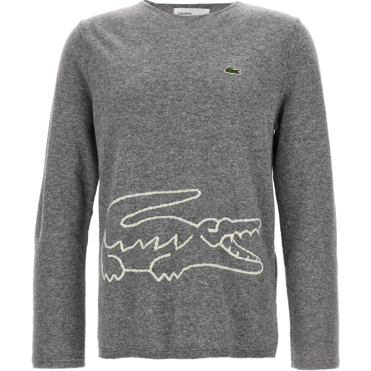 Gray Wool Cardigan