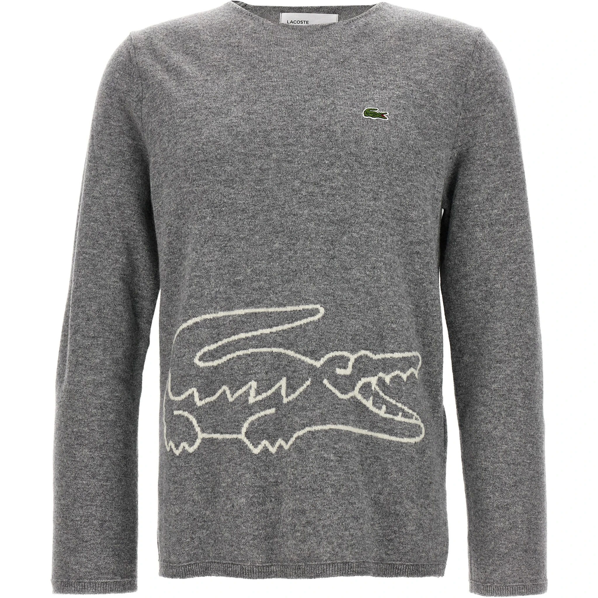Gray Wool Cardigan