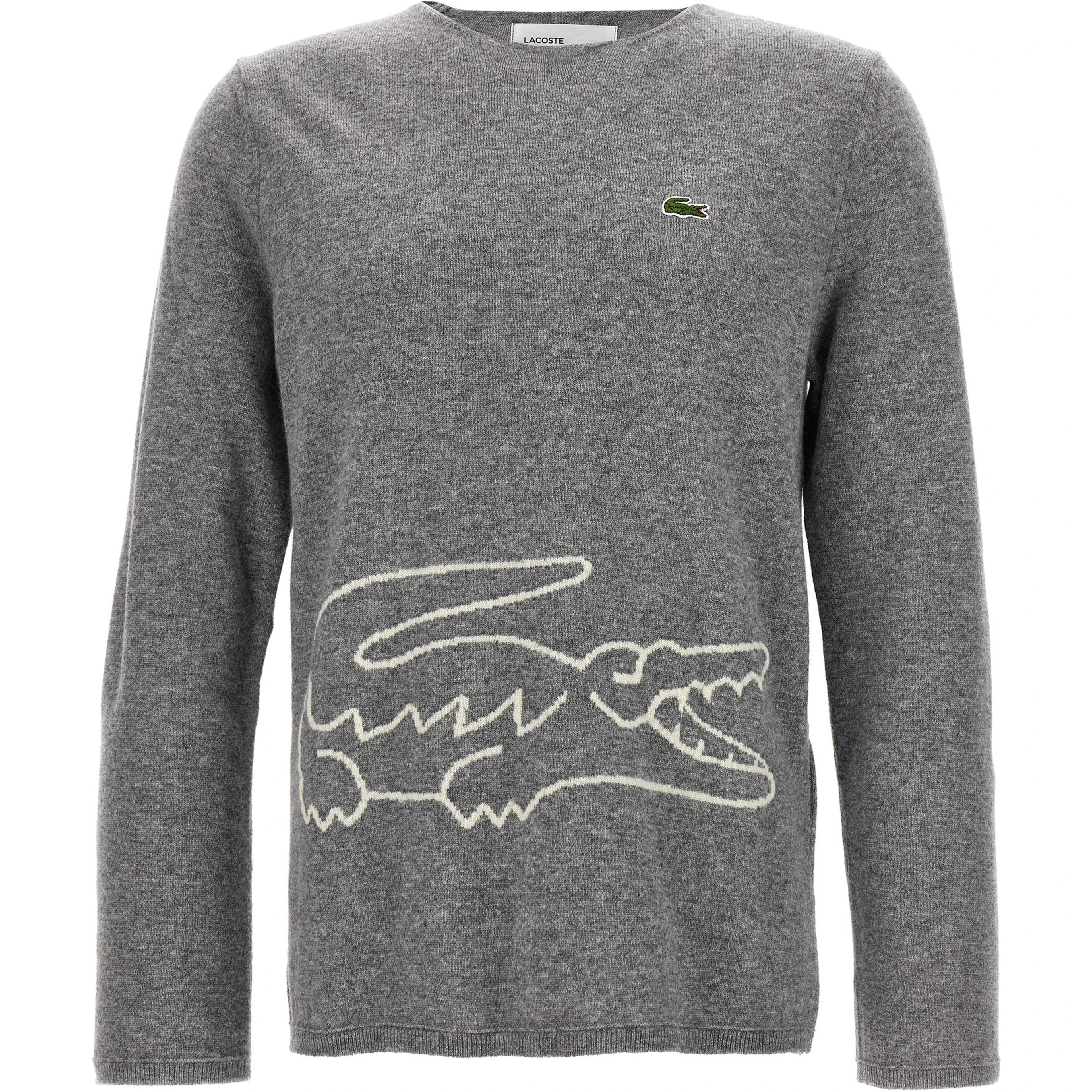 Gray Wool Cardigan