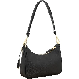 Black Calf Leather Bos Taurus Shoulder Bag