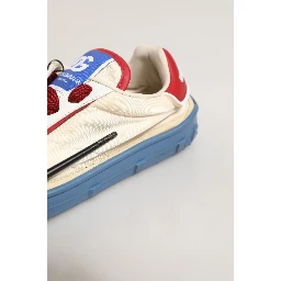 Multicolor Old Runner Lace Up Sneakers Shoes