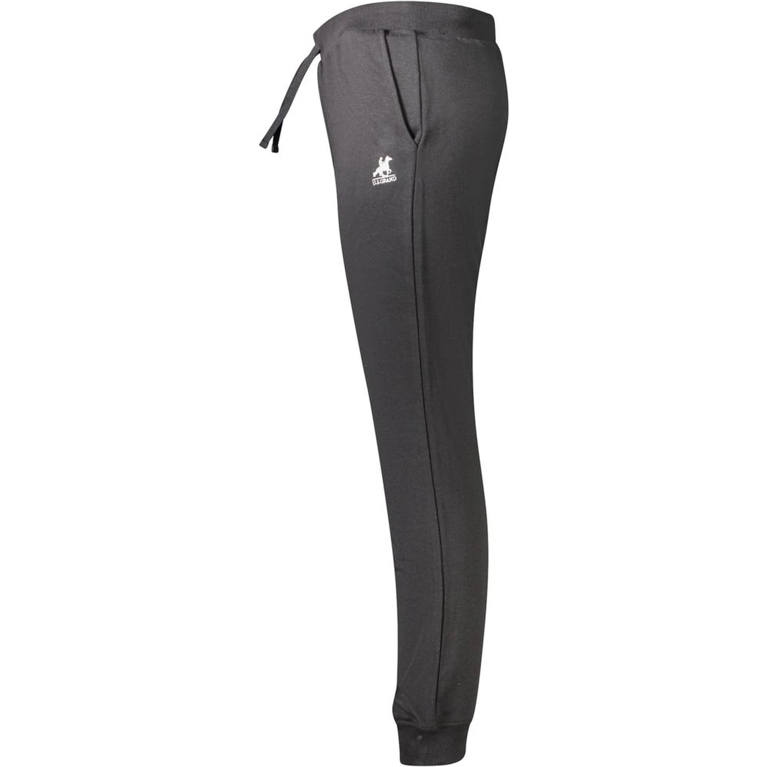 Black Cotton Men's Trouser