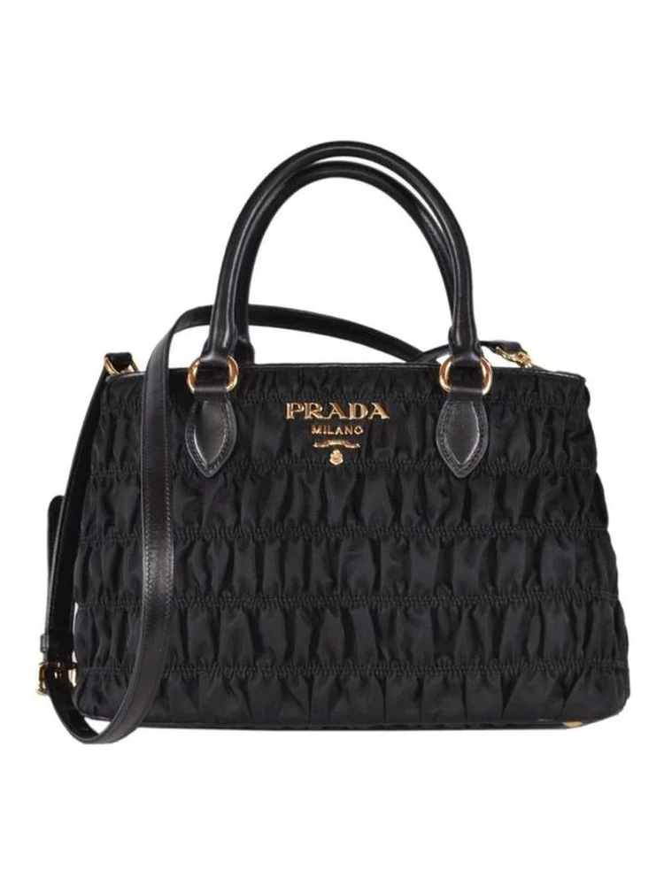 Black Nylon Handbag