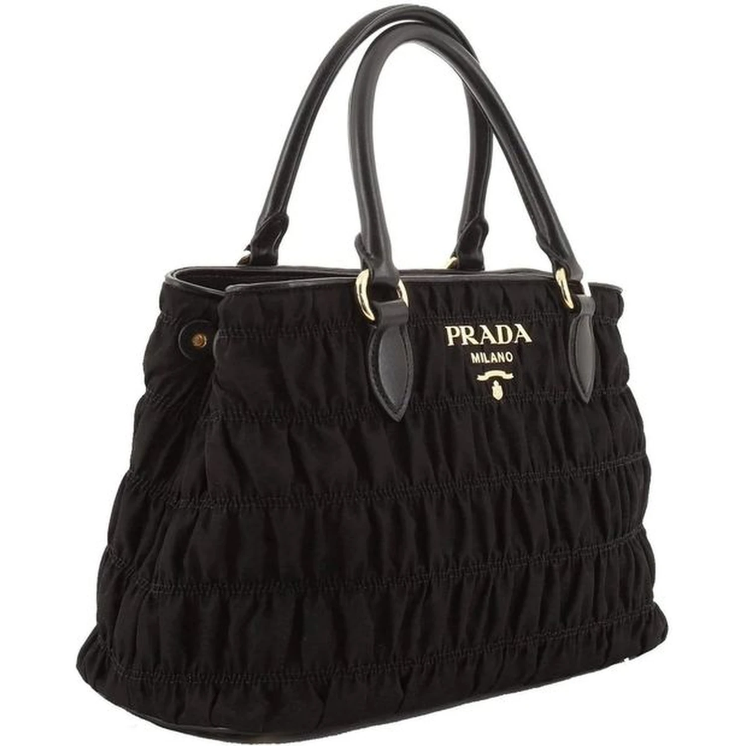 Black Nylon Handbag
