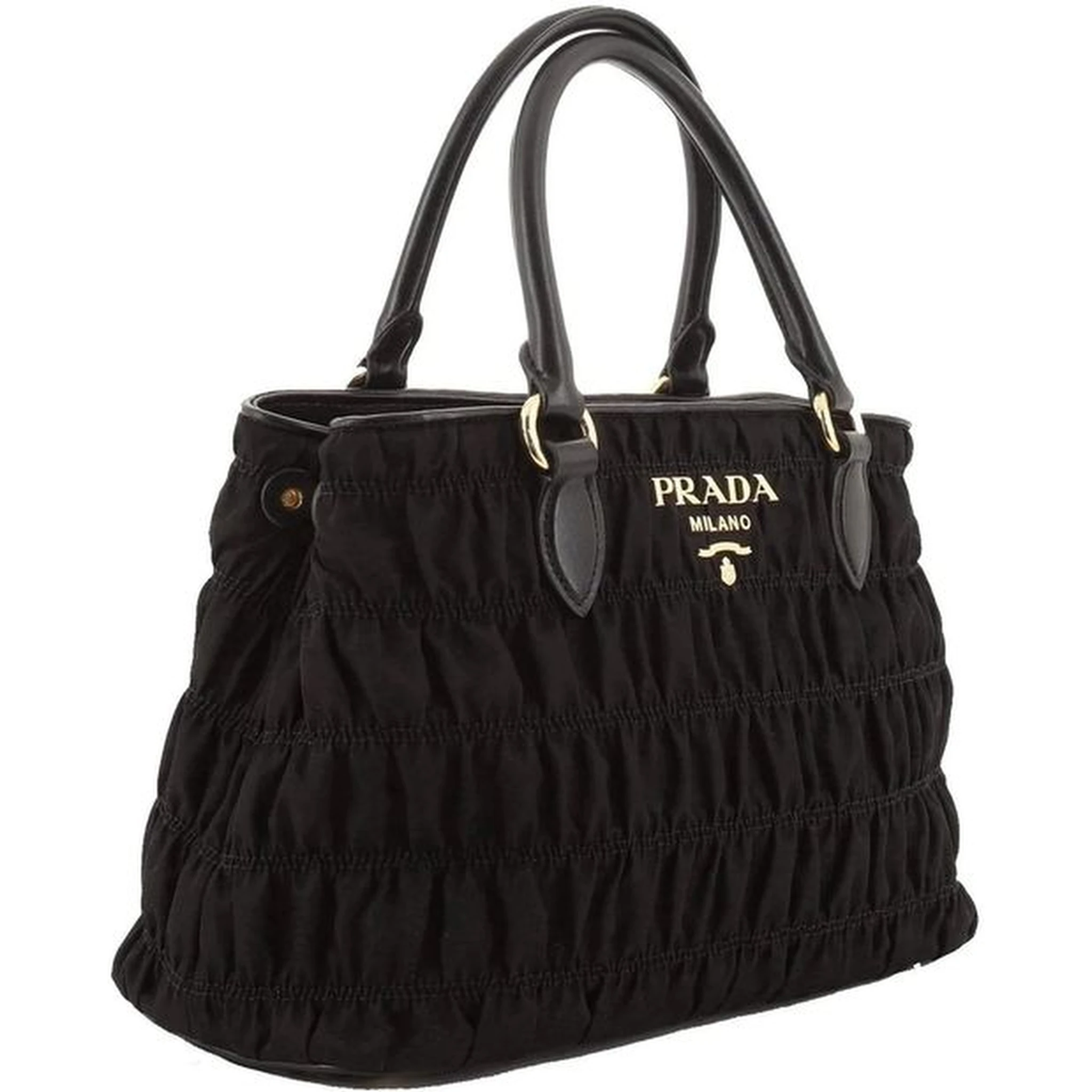 Black Nylon Handbag
