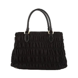 Black Nylon Handbag