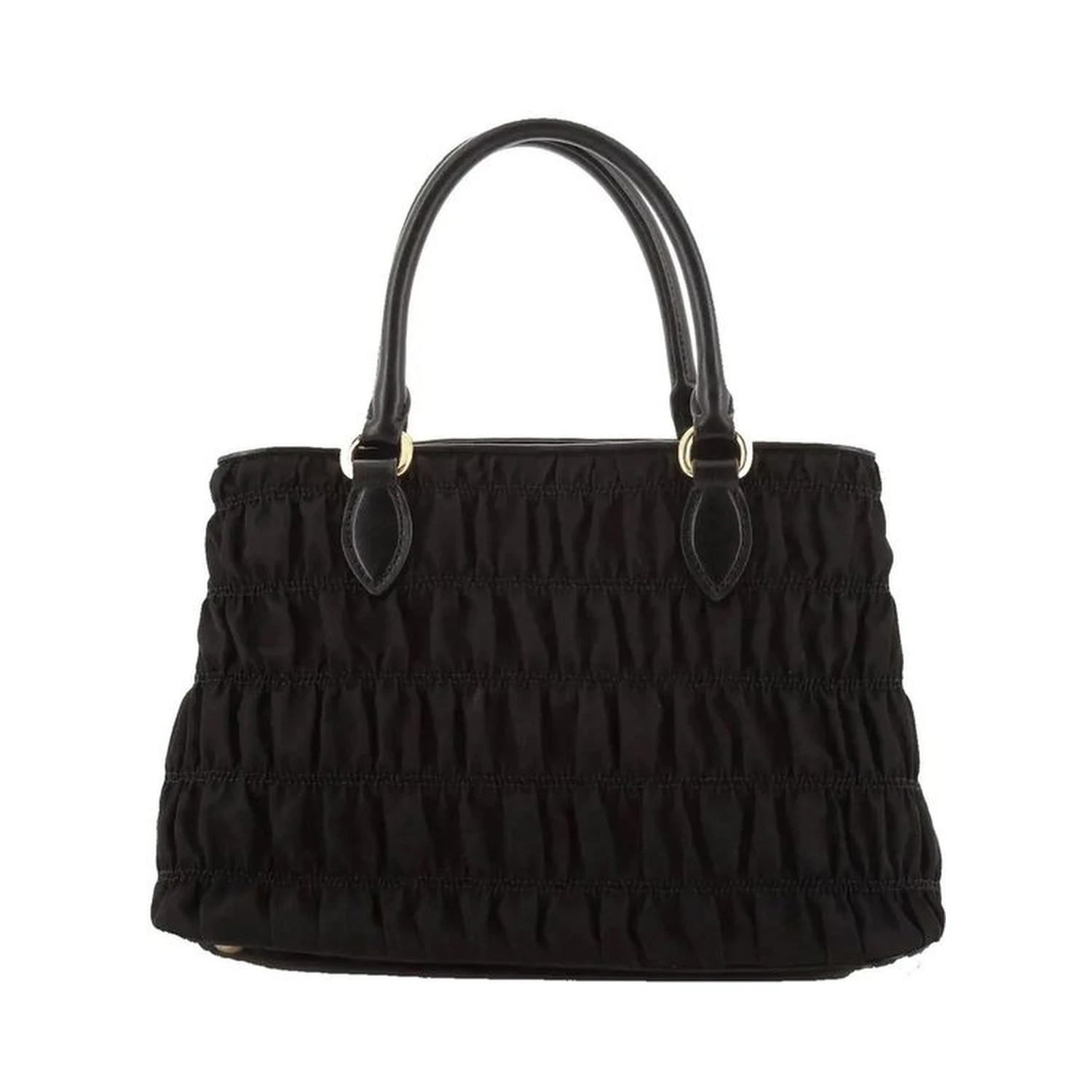Black Nylon Handbag
