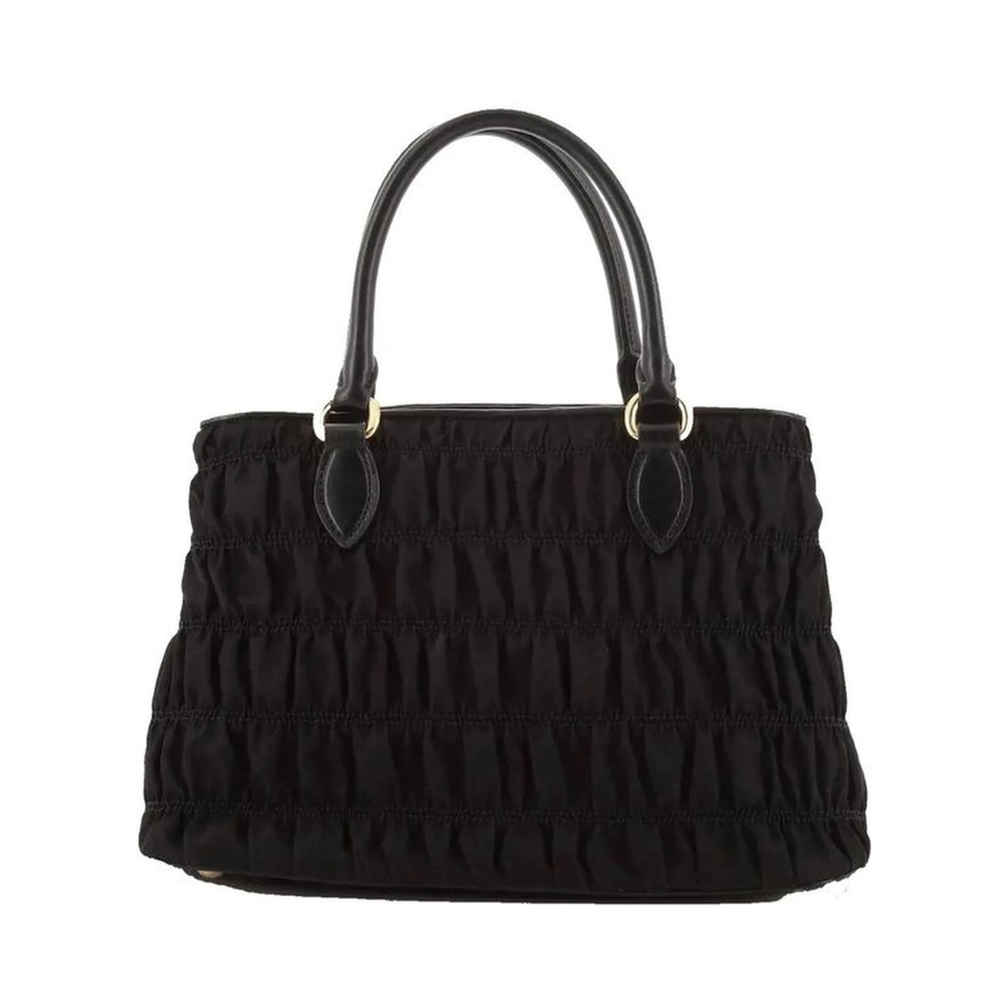 Black Nylon Handbag