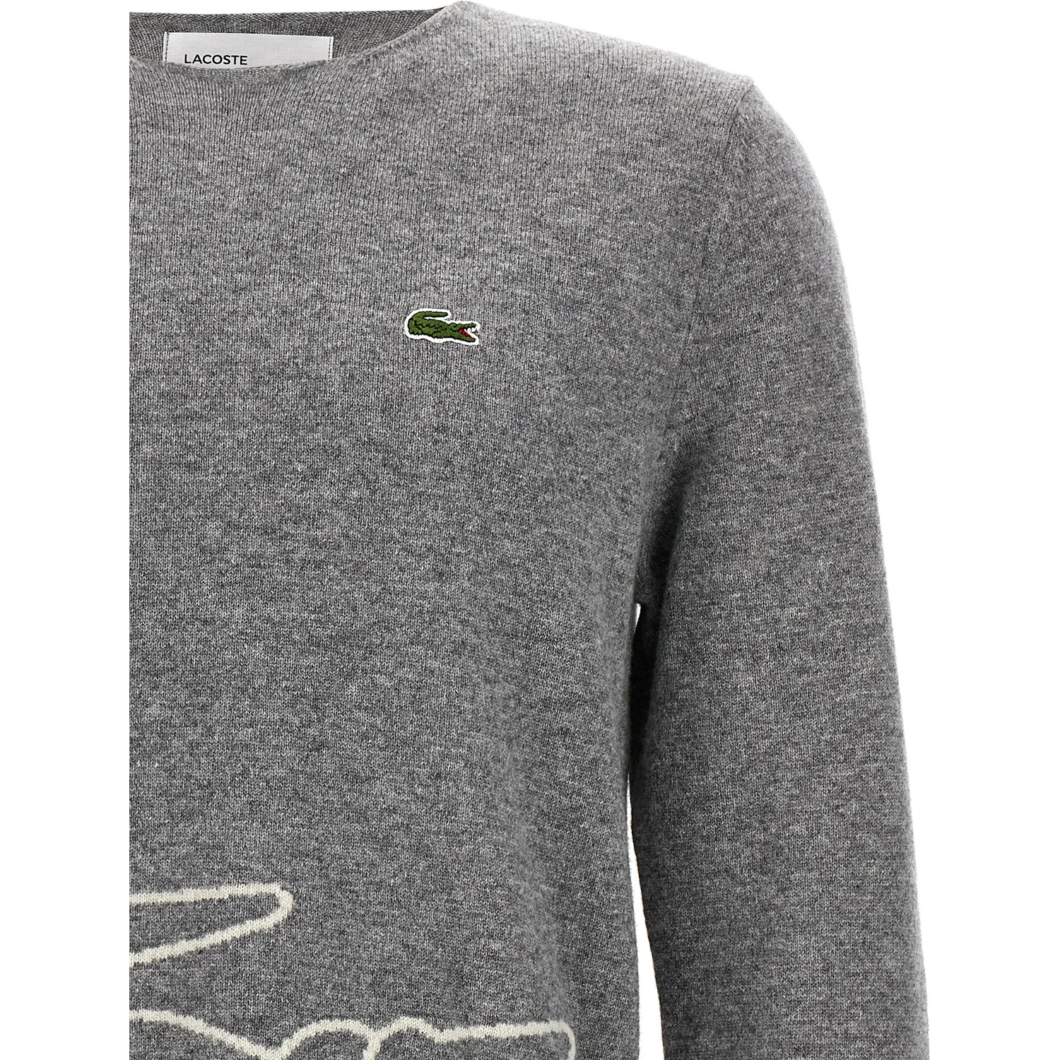 Gray Wool Cardigan