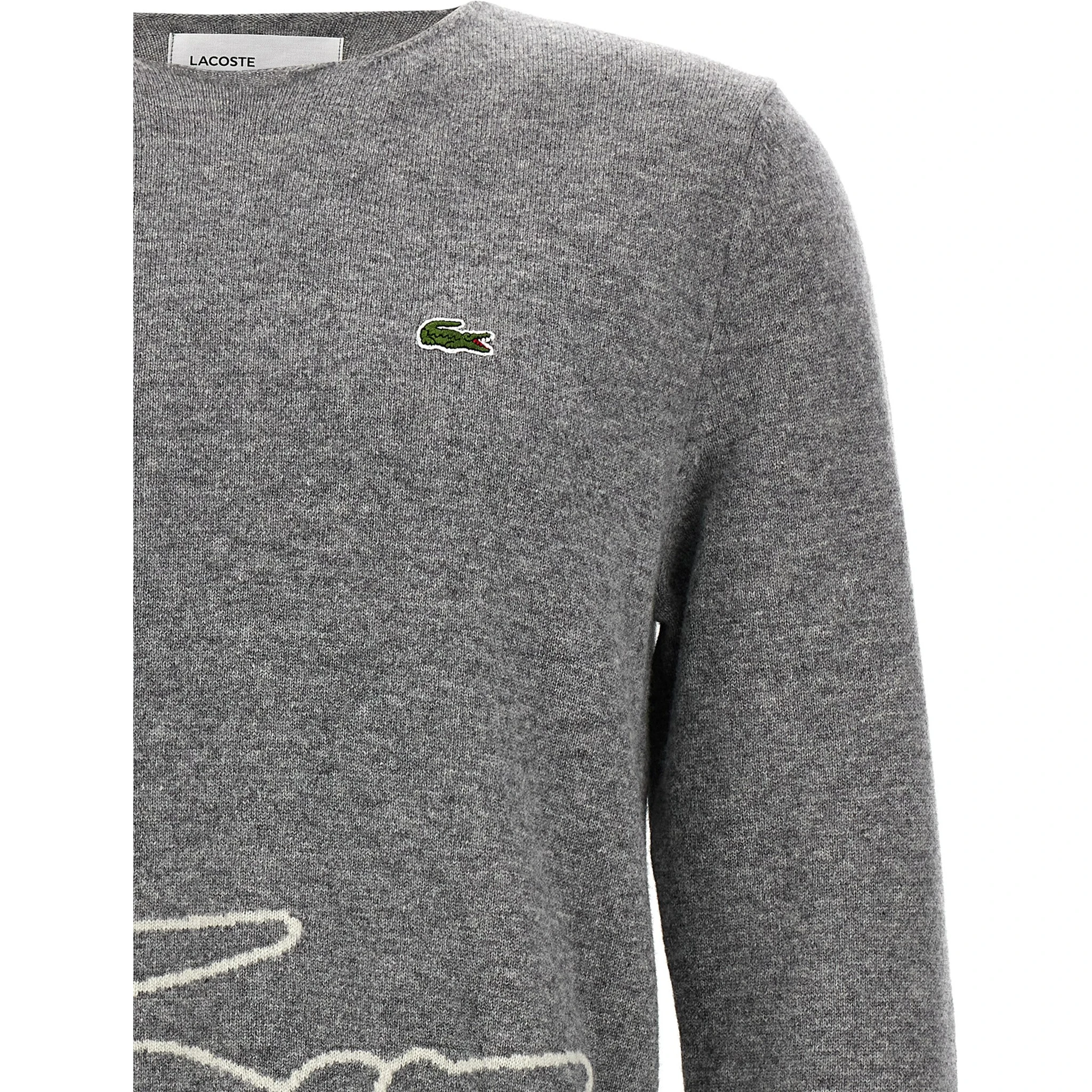 Gray Wool Cardigan