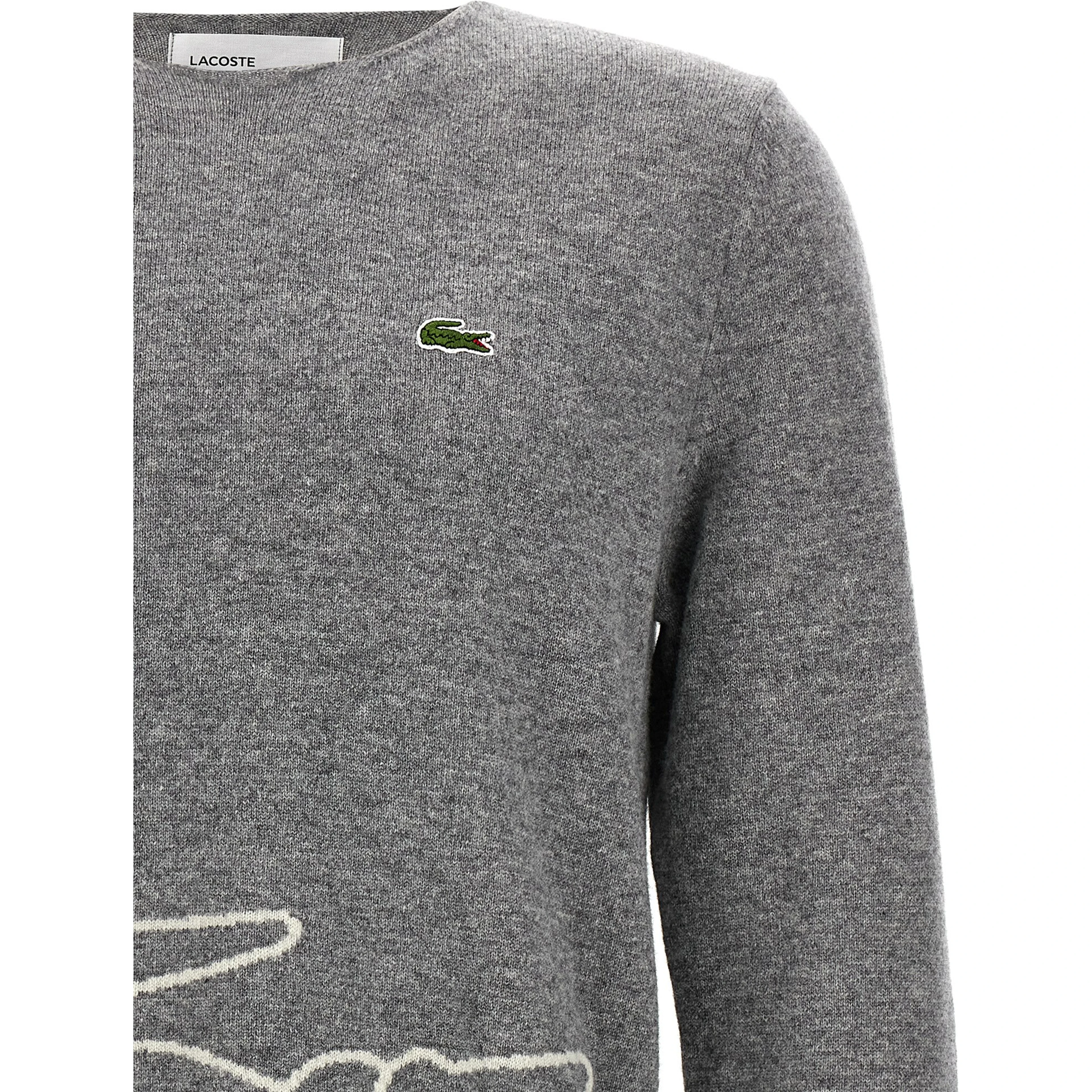 Gray Wool Cardigan