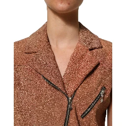 Top Multicolor Gradient Crochet Shawl Cardigan Women